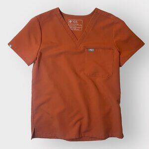 Figs Catarina Scrub Top - TERRACOTTA - Rare color! - Size Small